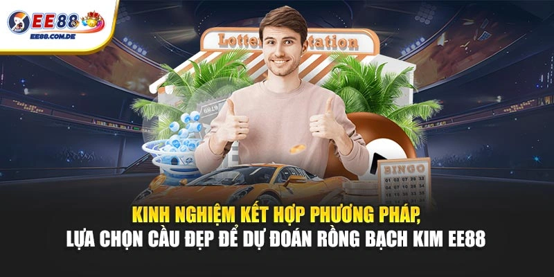 Kinh nghiệm kết hợp phương pháp, lựa chọn cầu đẹp để dự đoán Rồng Bạch Kim EE88 