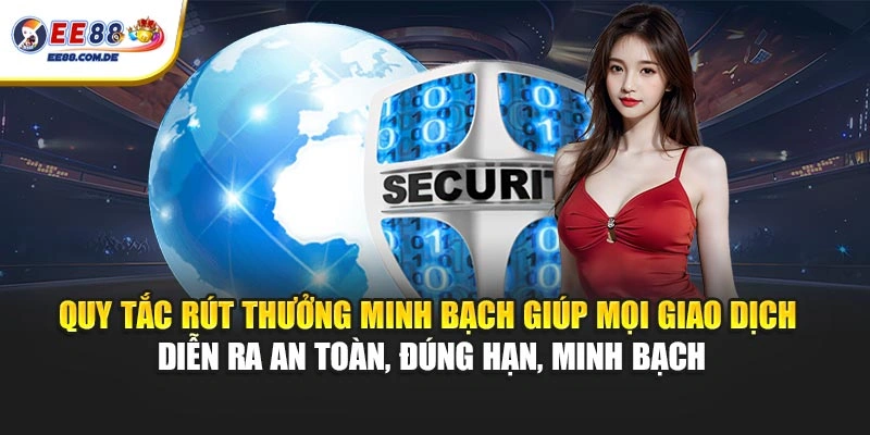 Quy tắc rút thưởng minh bạch giúp mọi giao dịch diễn ra an toàn, đúng hạn, minh bạch Quy tắc rút thưởng minh bạch giúp mọi giao dịch diễn ra an toàn, đúng hạn, minh bạch